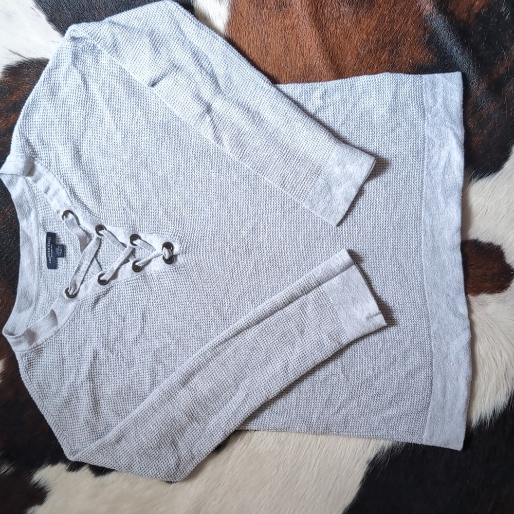 American eagle jegging fit long sleeve top